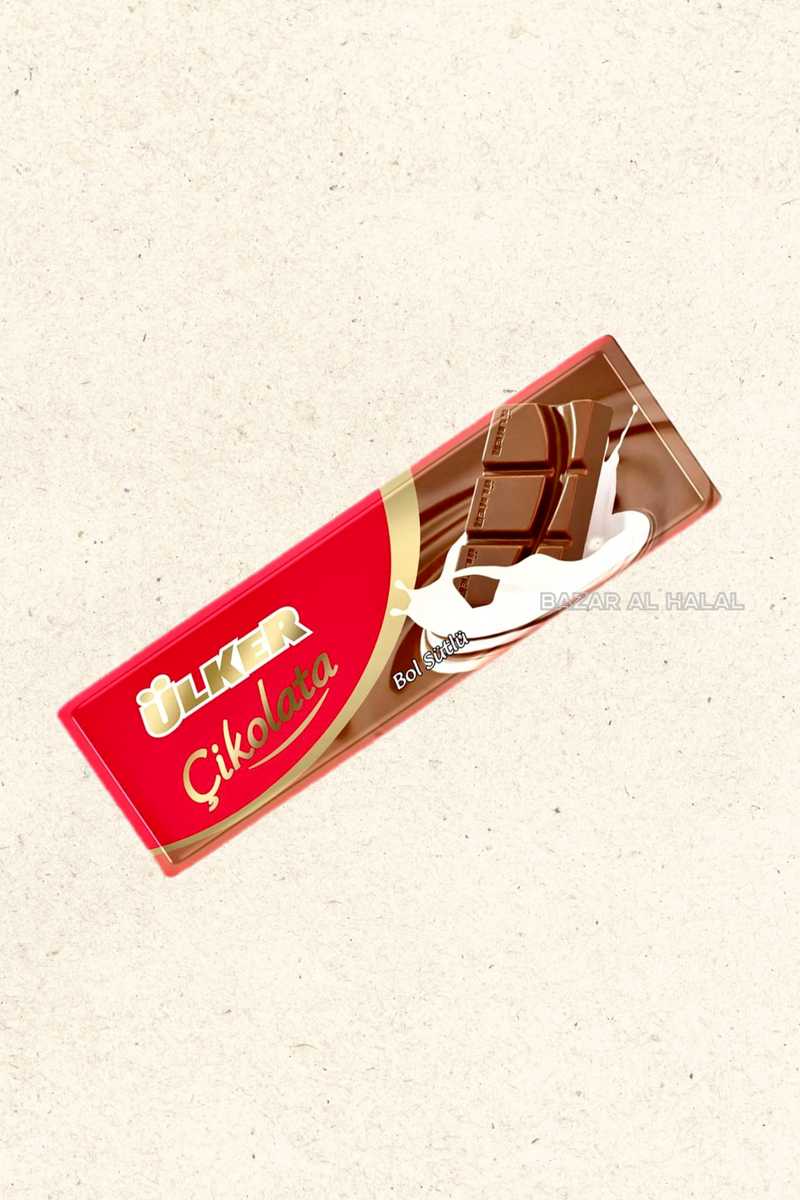 5 Pack Ulker Milk Chocolate Bar - Regular