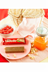 5 Pack Tadelle Milk Chocolate Wafer Bar - Hazelnut Creme