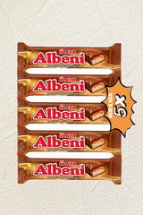 5 Pack Ulker Albeni Milk Chocolate Biscuit Bar - With Caramel