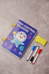 96 Page Pen Control Training Book For Tracing - Early Education Copybook